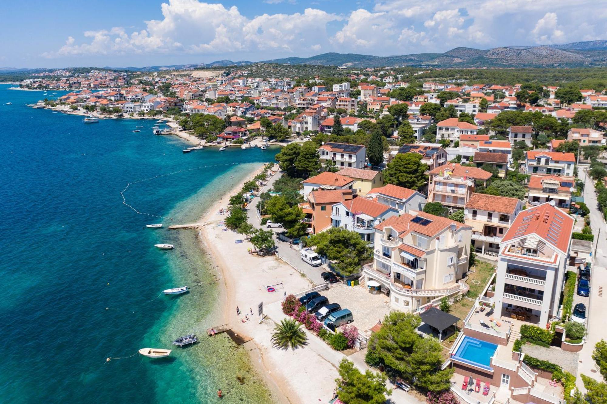 Family Friendly Seaside Apartments Brodarica, Sibenik - 15270 Exterior photo